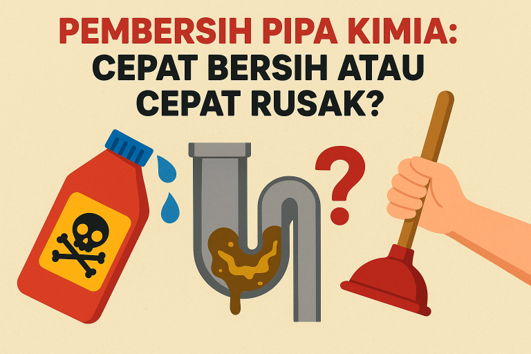 Pembersih Pipa Kimia Cepat Bersih atau Cepat Rusak